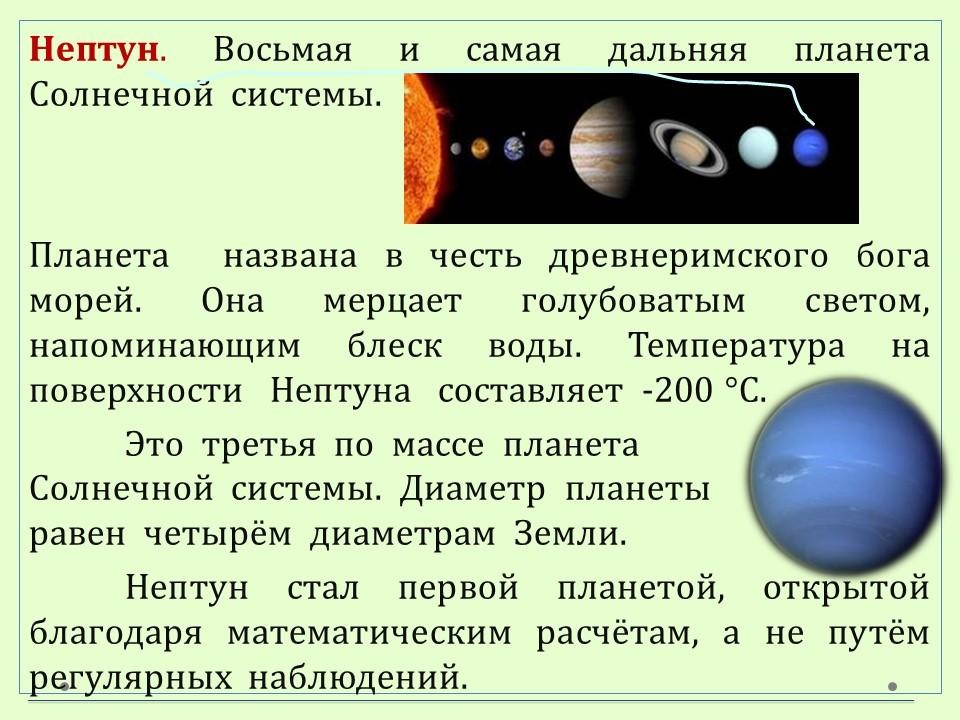 планеты солнечной системы презентация 4 класс школа россии