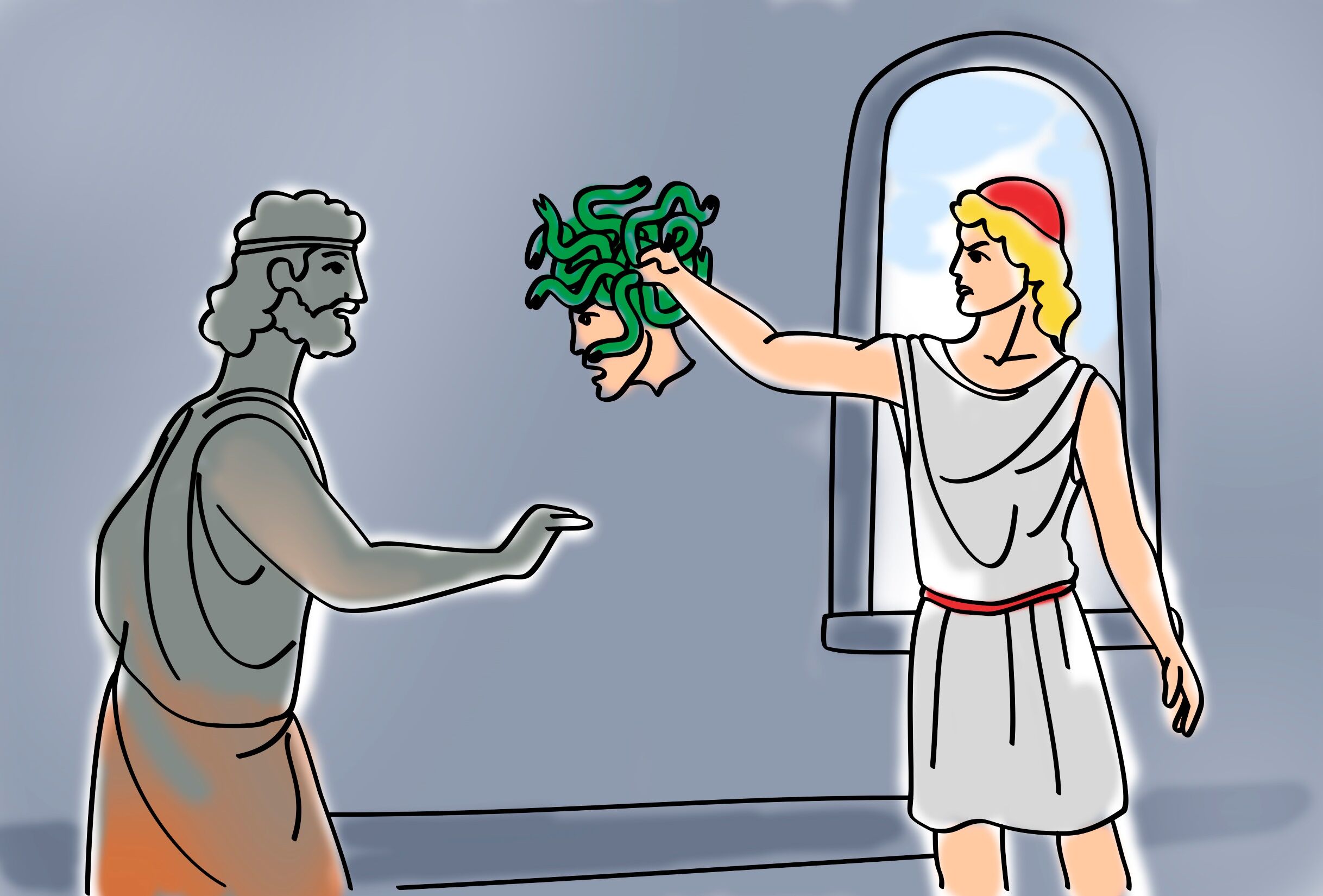 Персей и Горгона